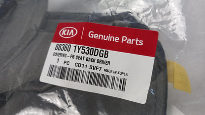 Original KIA Picanto 15-17 Sitzrücklehnenbezug vorne 883601Y530DGB