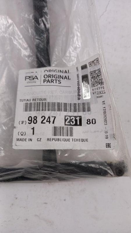 Original CITROEN Berlingo PEUGEOT 2008 1.5 BlueHDi Kraftstoffschlauch 9824723180