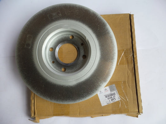 Original PEUGEOT 207 307 Bremsscheibe (1 stück) belüftet vorne 4249J7