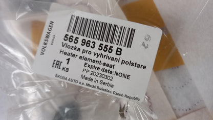 Original OE Volkswagen Sitzheizung 565963555B