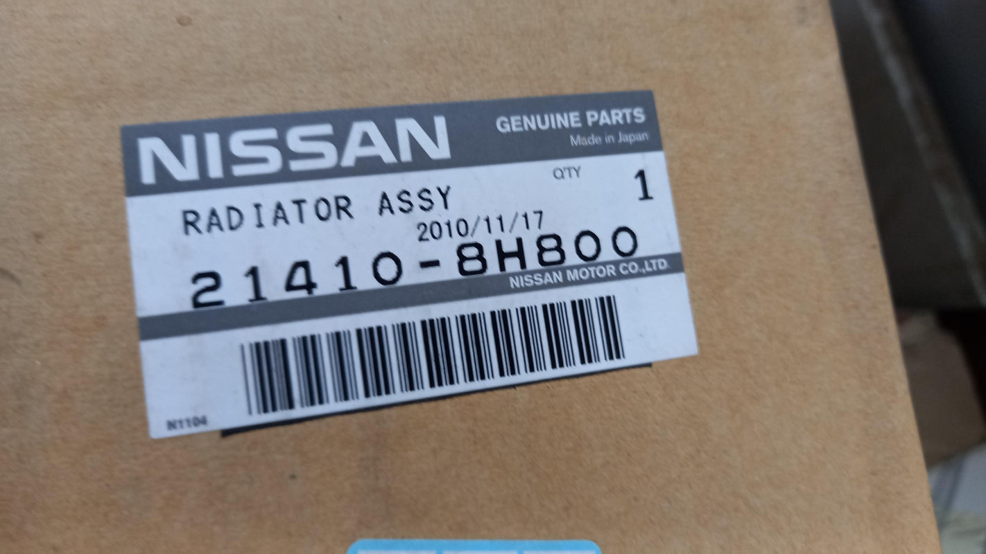 Original OE NISSAN Wasserkühler 214108H800