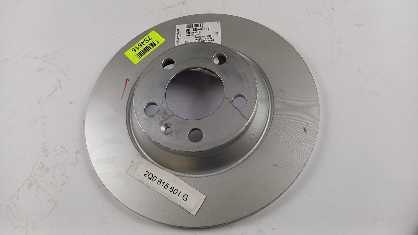 Original OE Volkswagen brake disc (1 piece) 2Q0615601G 