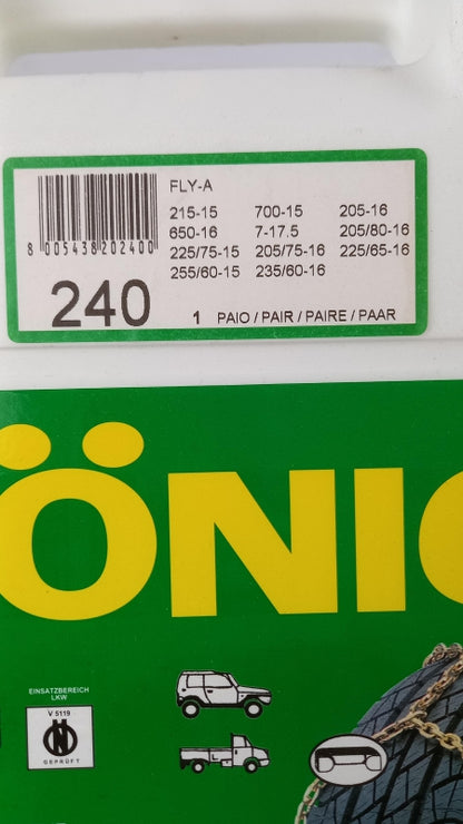 KONIG Schneeketten FLY-A240