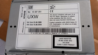 Original OPEL Insignia Astra-J Meriva-B Multimedia Haupteinheit 13337251