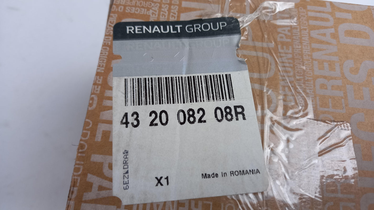 Original RENAULT Captur Arkana Hinten Bremstrommel 432008208R