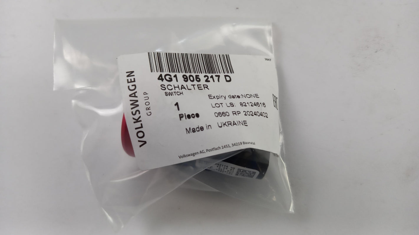 Original AUDI A6 (11-18) A7 (11-18) Schalter Start-Stop Druckschalter 4G1905217D