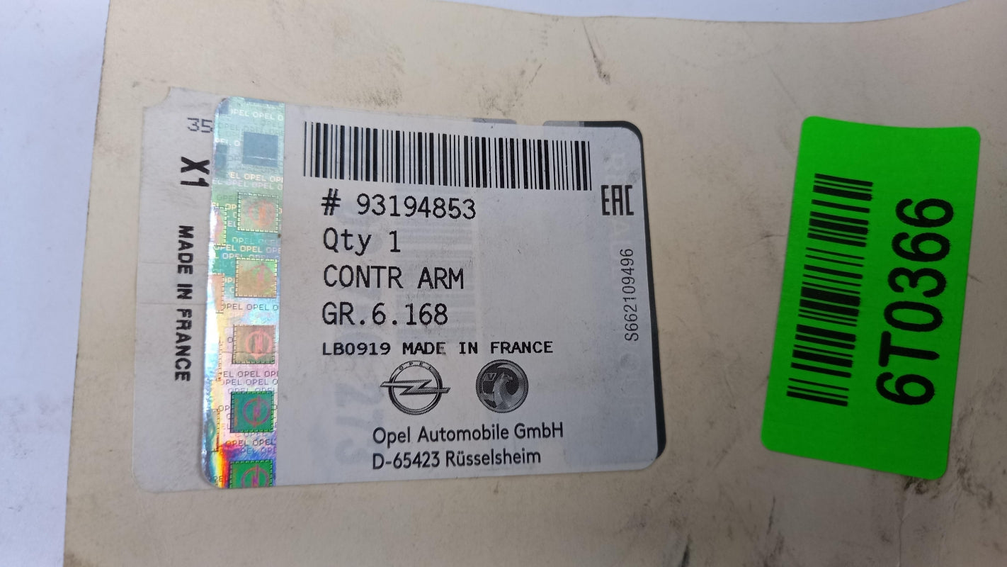 Original OE OPEL Querlenker 93194853