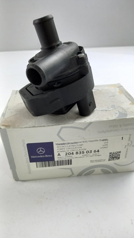 Original OE MERCEDES-BENZ Zusätzliche Wasserpumpe A2048350364