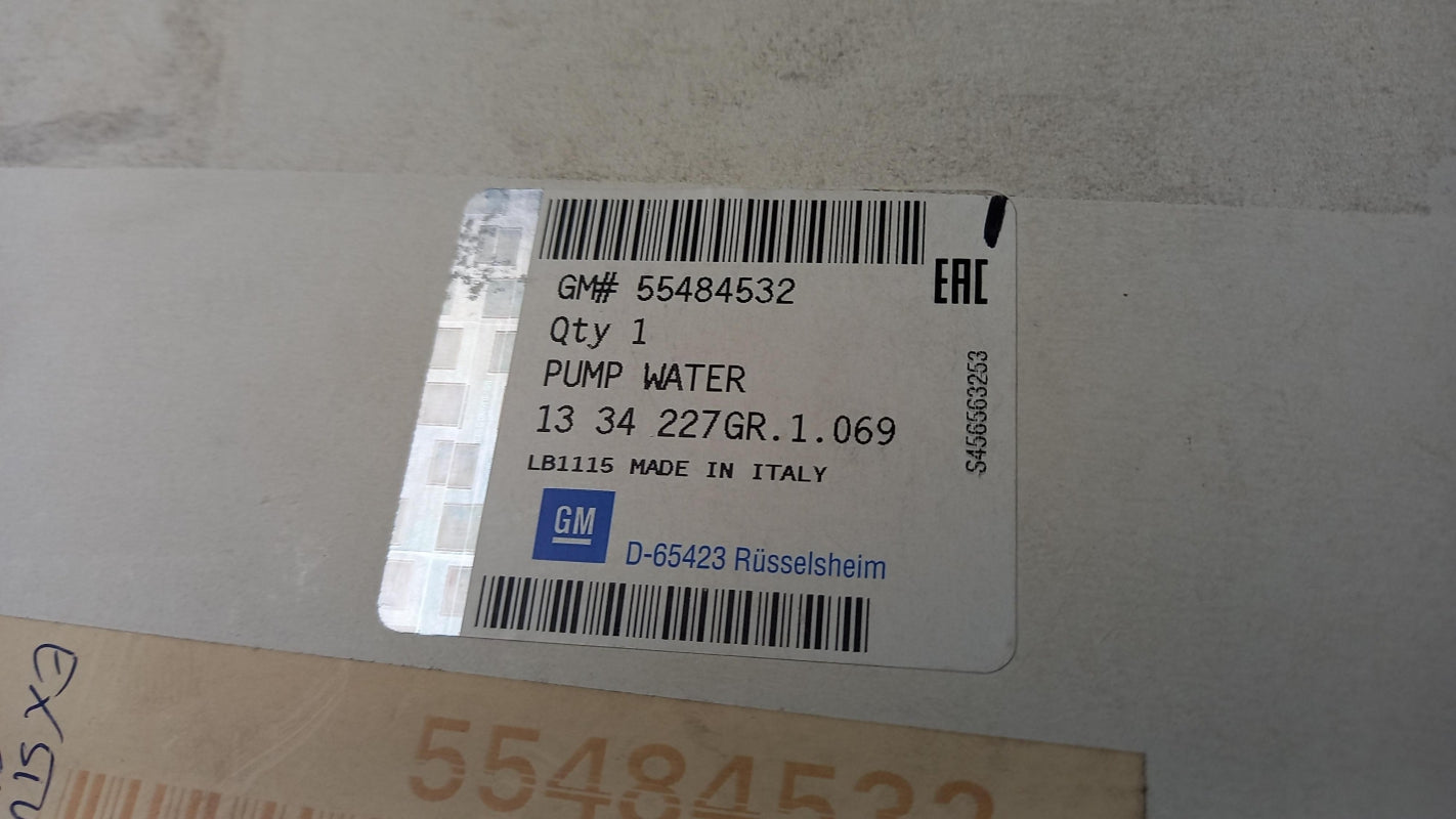 Original OE OPEL Wasserpumpe 55484532
