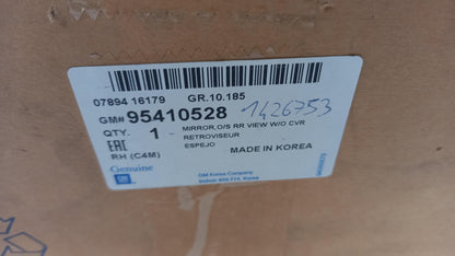 Original OPEL Karl CHEVROLET Spark 2015- Außenspiegel rechts 95410528