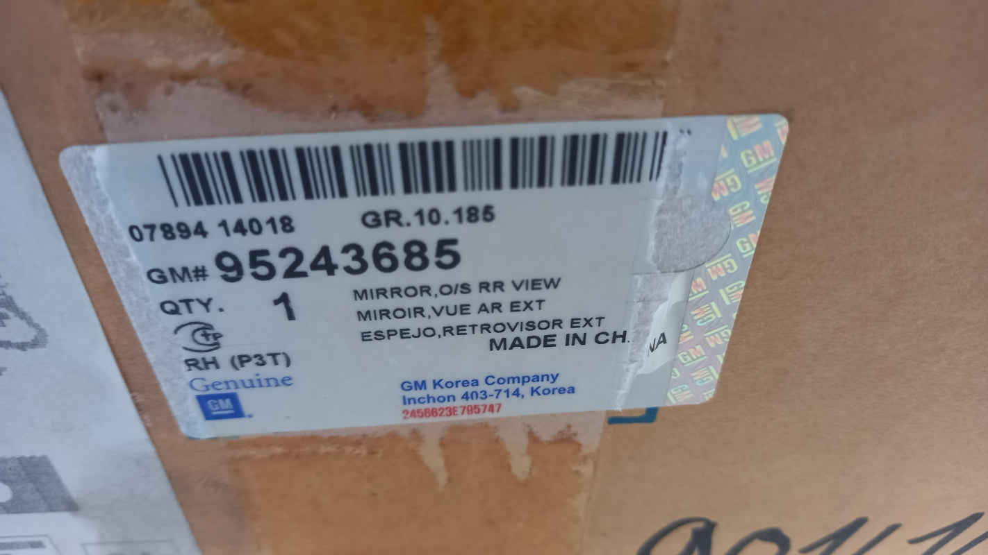 Original OPEL Mokka X J13 Außenspiegel Rechts 95243685