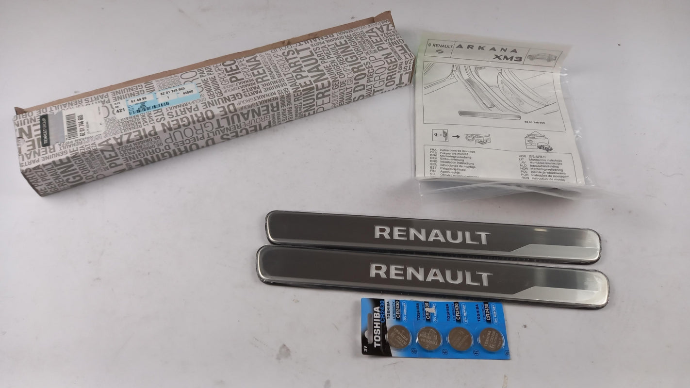 Original OE RENAULT Einstiegsleisten Satz 8201748665