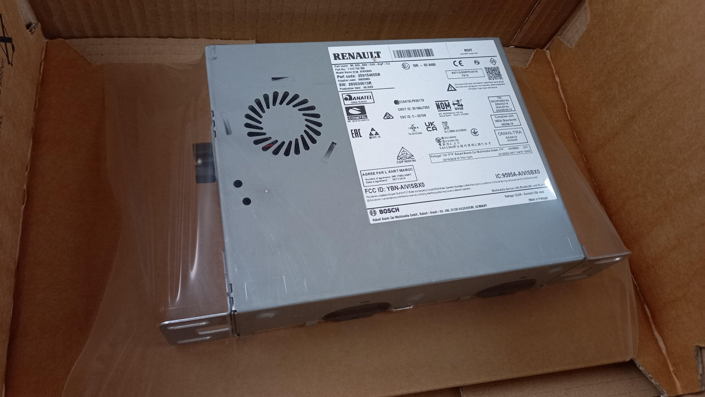 Original RENAULT Captur II 2022-2023 Multimedia Haupteinheit Radio 259154655R