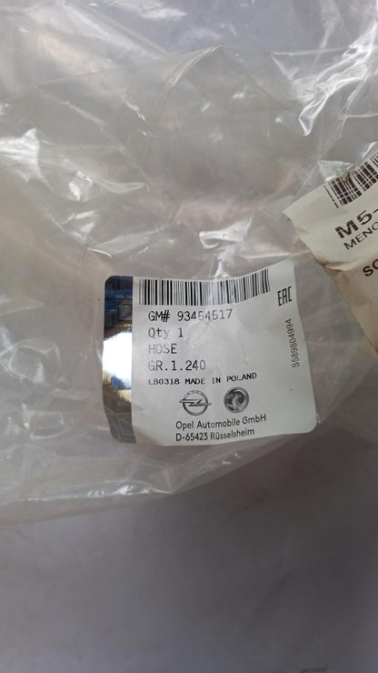 Original OPEL Vivaro-B Kühlmittelleitung 93454517