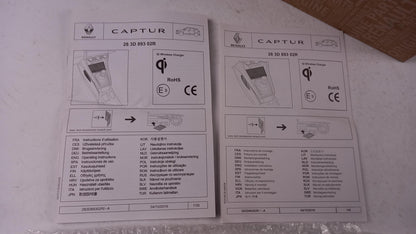 Original OE RENAULT Telefon Ladegerät 283D89302R