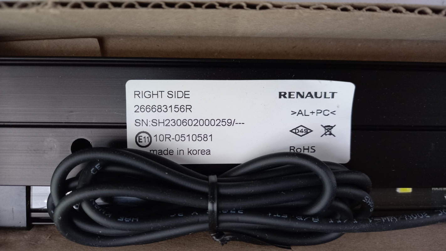 Original RENAULT Clio 2019> Unterboden-Willkommensleuchte 266683156R