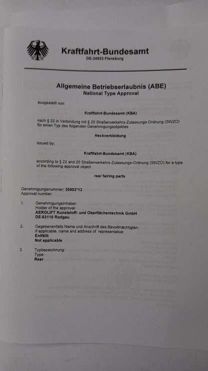 Original RENAULT Austral 2023- Stoßstangenschutz satingrau hinten 960979358R