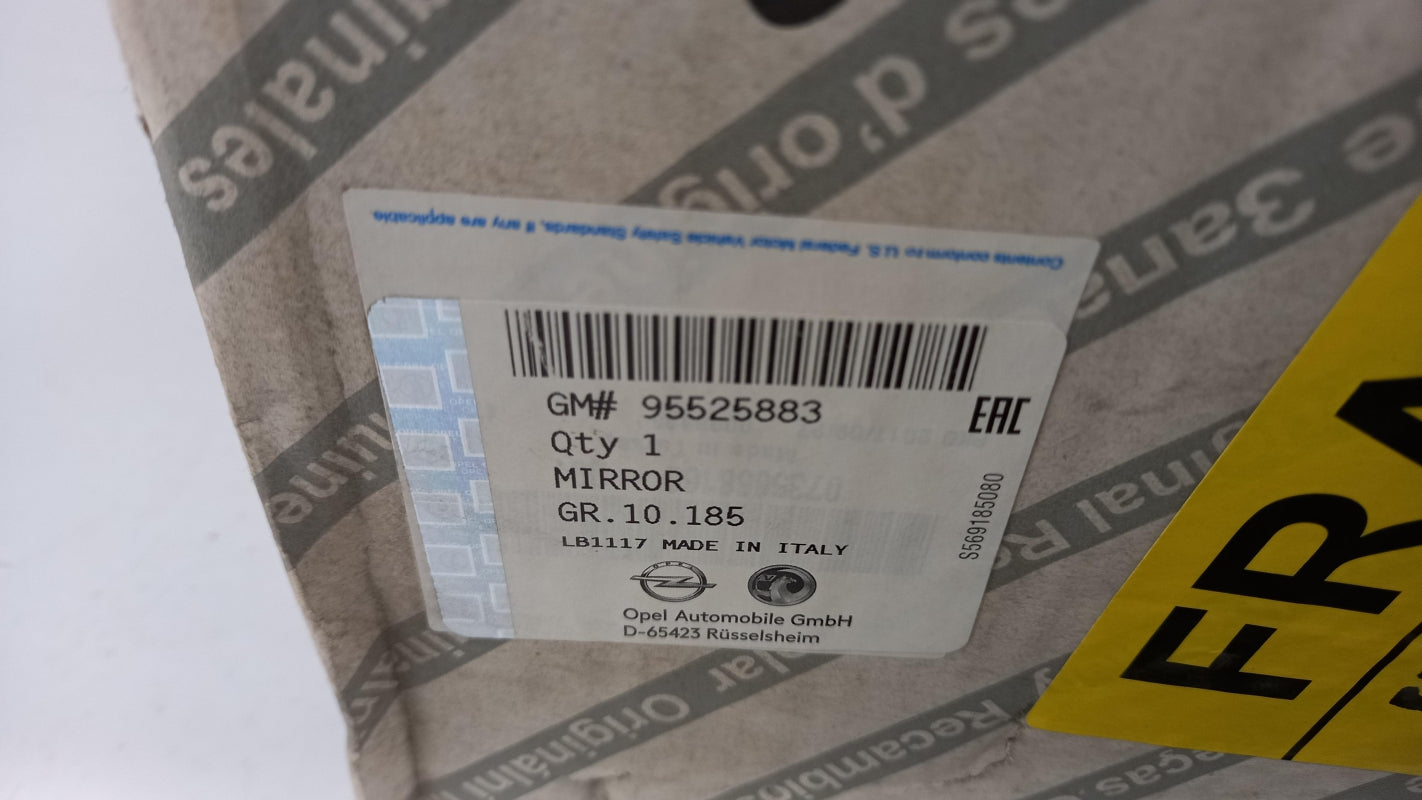 Original OPEL Combo-D 2012-2018 Außenspiegel Spiegel Rechts 95525883