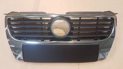 Original VW Passat B6 '06-'11 Kühlergitter schwarz chromglanz 3C0853651ADPWF