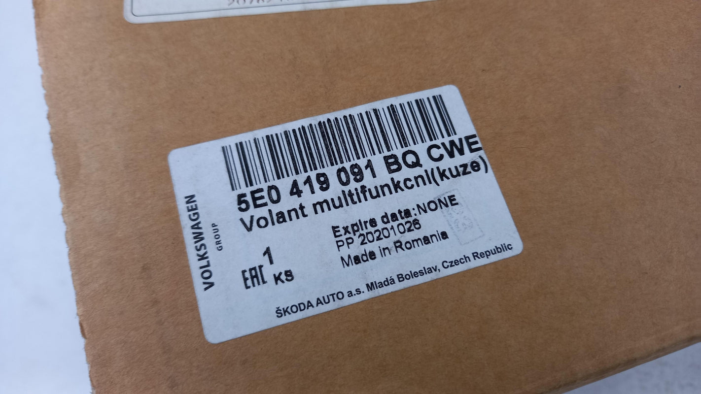 Original SKODA Fabia 15-22 Octavia-18-21 Superb 15-22 Lenkrad 5E0419091BQCWE