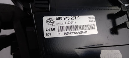 Original VOLKSWAGEN Golf VII (5G) Heckleuchte Getönte Links 5G0945207C