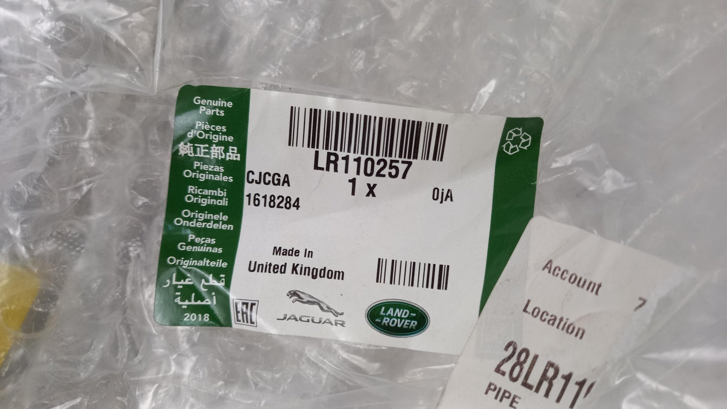 Original OE LAND ROVER Kraftstoffleitung LR110257