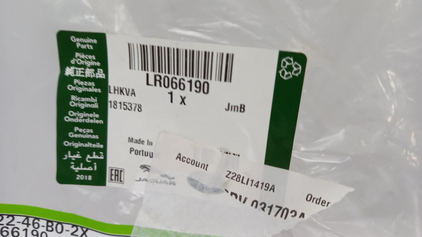 Original RANGE ROVER Evoque L538 Batteriekabel Erdleitung 2.2 LR066190