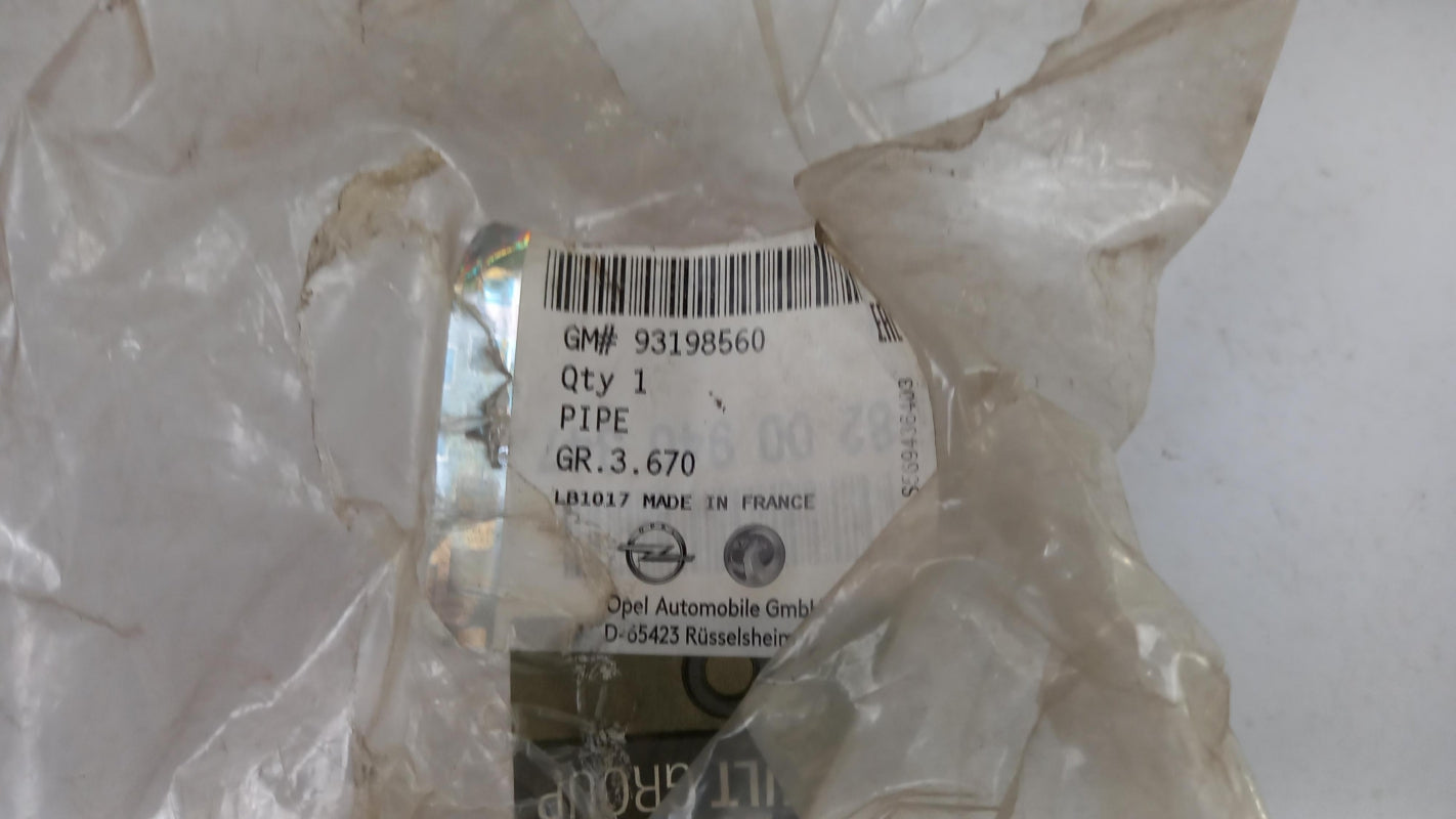 Original OPEL Vivaro-A AGR-Ventil Abgasrohr 93198560
