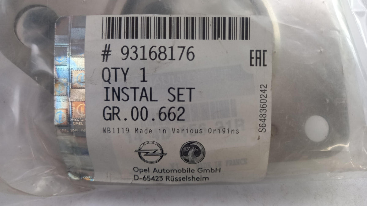 Original OE OPEL Turbolader Montagesatz 93168176