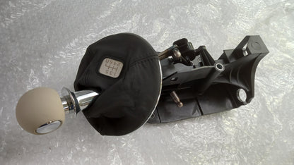 Original FIAT 500 2007- Schalthebel Leder 55345727