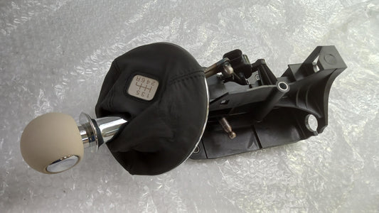 Original FIAT 500 2007- Schalthebel Leder 55345727