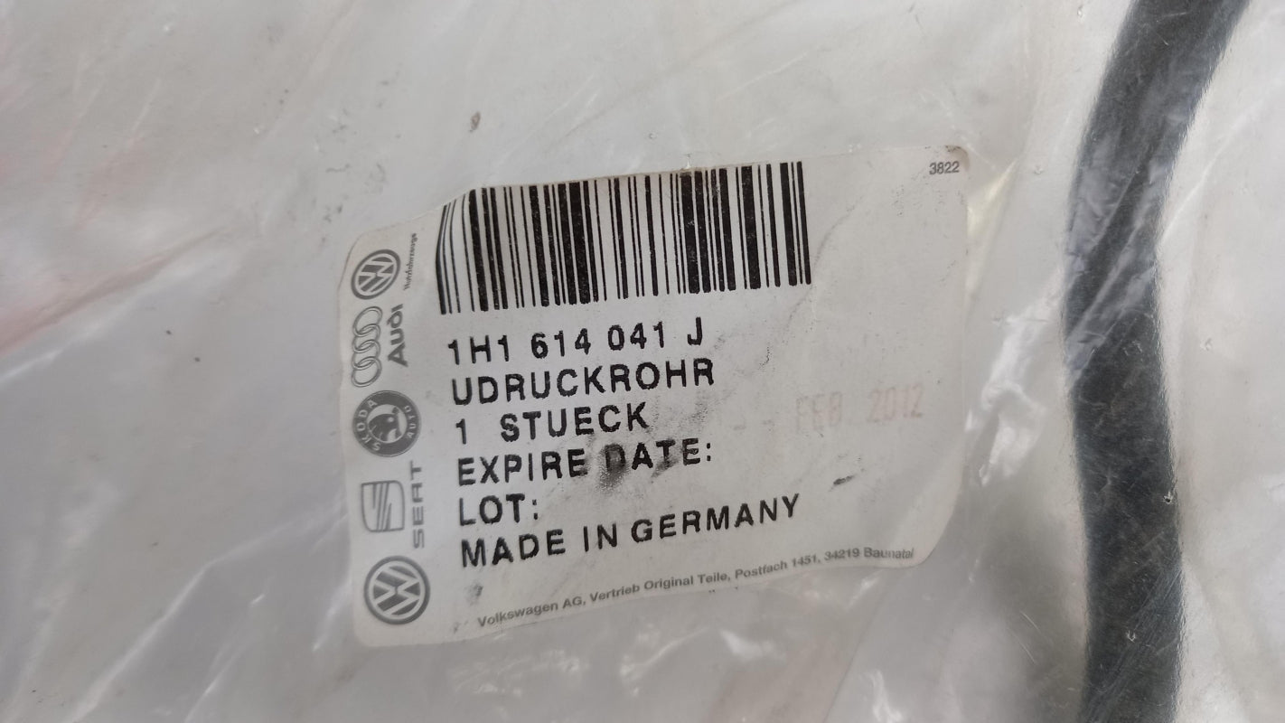Original OE Volkswagen Bremskraftverstärker Vakuumschlauch 1H1614041J