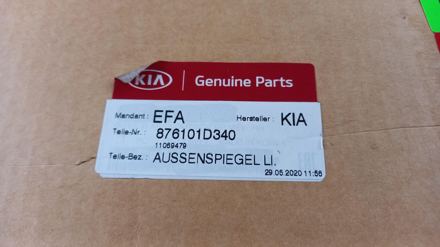 Original OE HYUNDAI/KIA Außenspiegel 876101D340