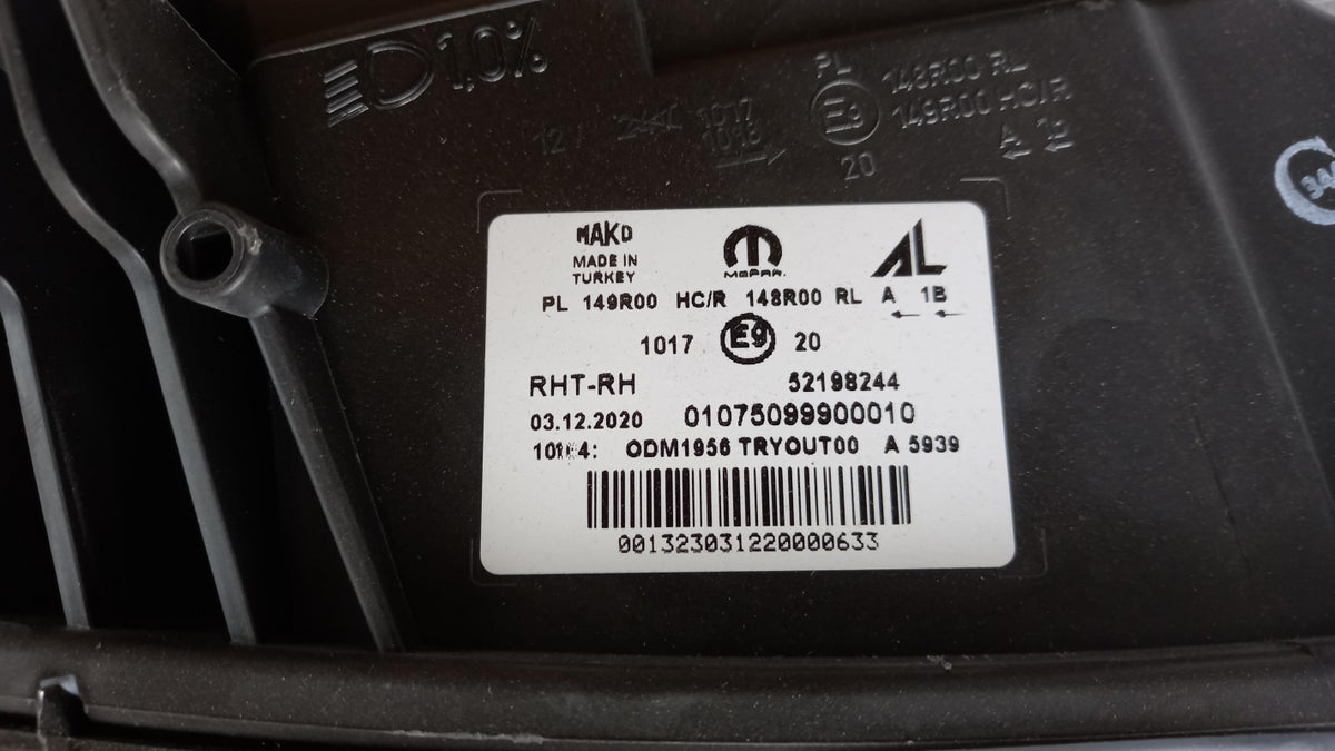 Original OE FIAT Scheinwerfer 52198244