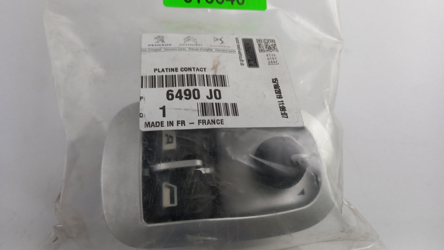 Original OE Peugeot Fensterheber & Spiegel Kombischalter 6490J0