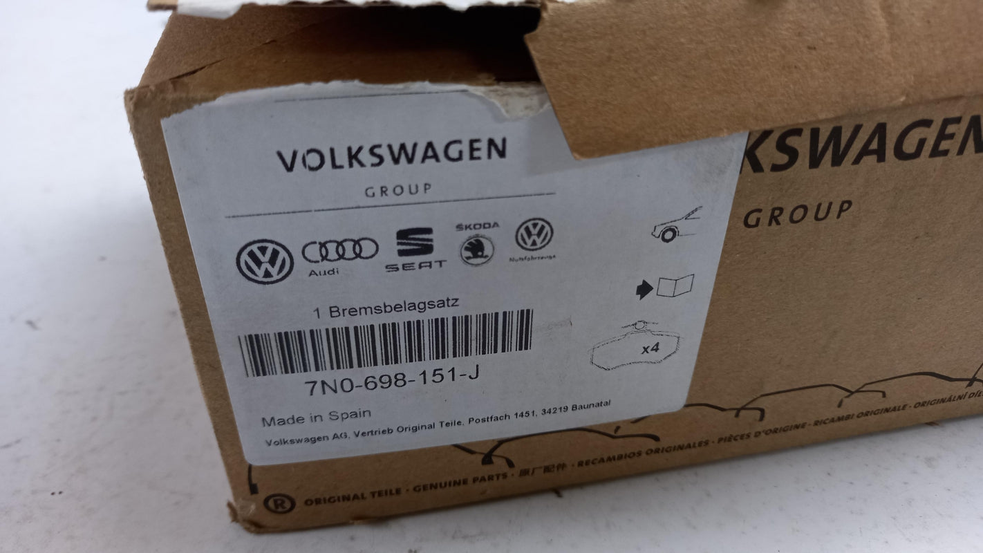 Original OE Volkswagen Bremsbeläge 7N0698151J