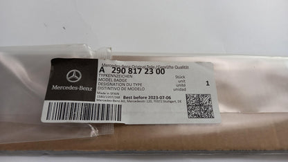 Original OE MERCEDES-BENZ Emblem Plakette A2908172300