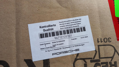 Original OE PORSCHE Wasserkühler 9A712125101