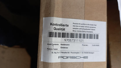 Original OE PORSCHE Klimakondensator 97057311101