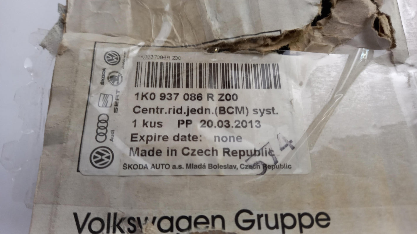 Original SKODA Octavia 1Z Yeti 5L Komfortsteuergerät BCM 1K0937086RZ00