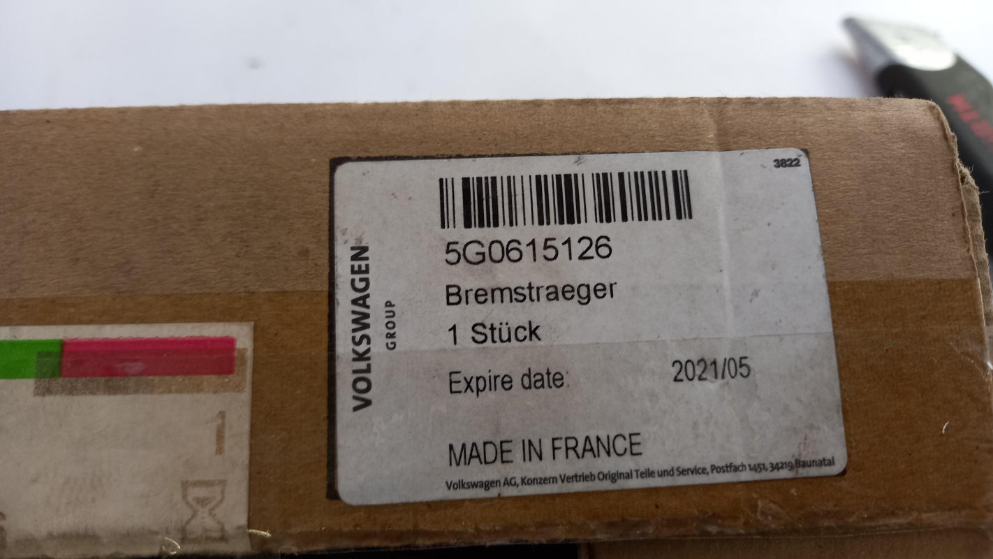 Original AUDI Q2 Golf 7 Polo 6 T-Roc Bremssattel Träger vorne rechts 5G0615126