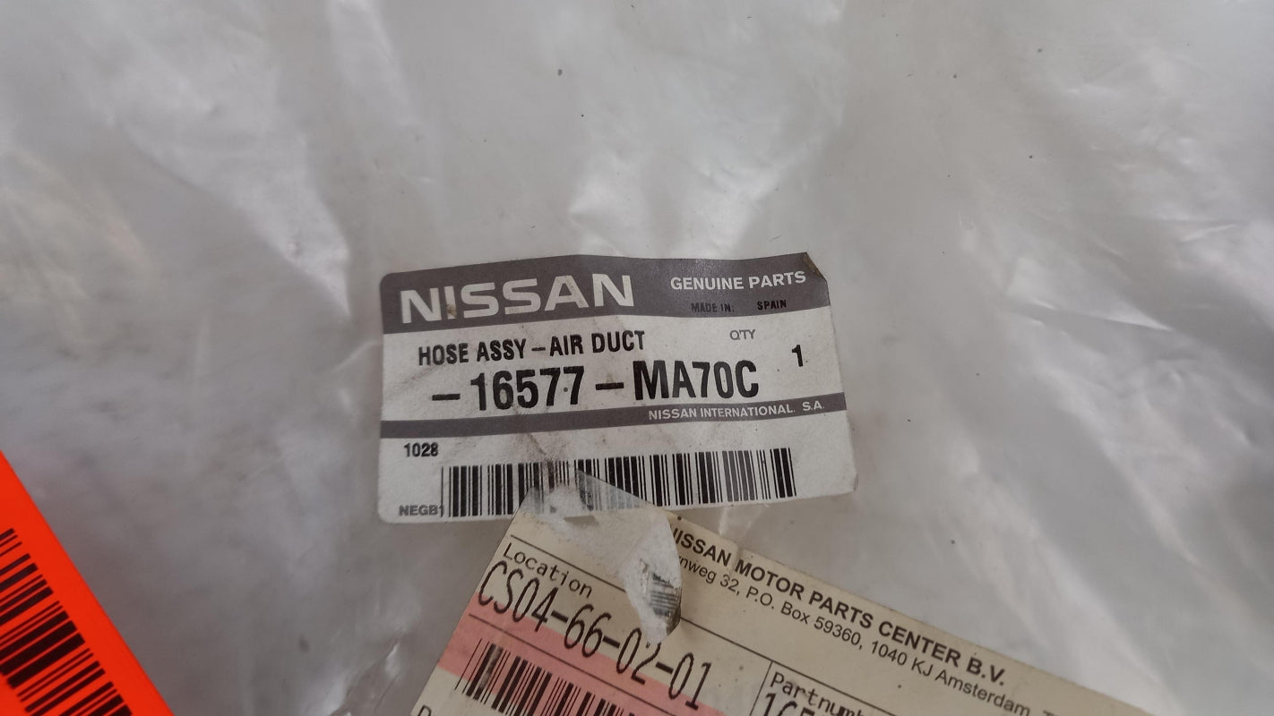 Original OE NISSAN Luftfilter Ansaugschlauch 16577MA70C