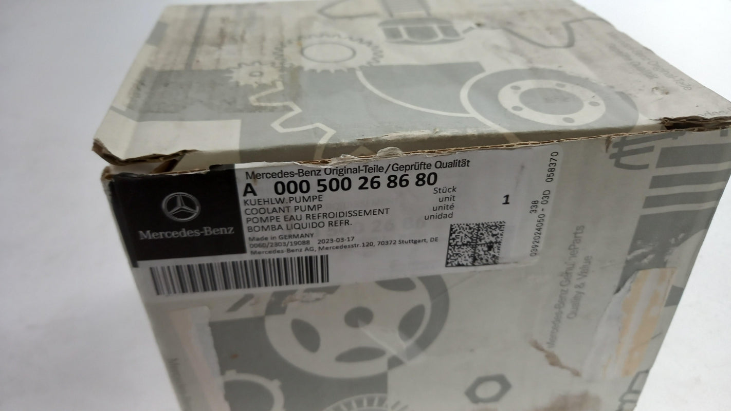 Original OE MERCEDES-BENZ Zusätzliche Wasserpumpe A000500268680