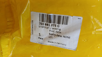 Original OE Volkswagen Sitz 7E0881375G