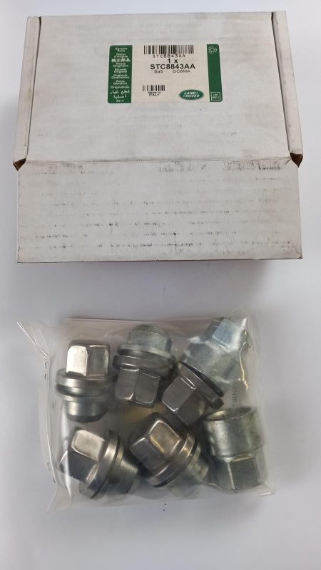 Original OE LAND ROVER Radmutter Satz STC8843AA