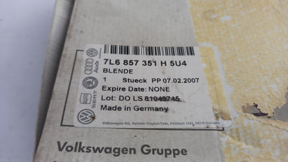 Original VW Touareg 7L Mittelkonsole Blende walnuß vorne 7L6857351H5U4