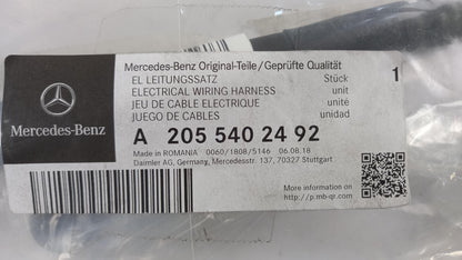 Original MERCEDES-BENZ C W205 Spannungsversorgung Leitungssatz A2055402492