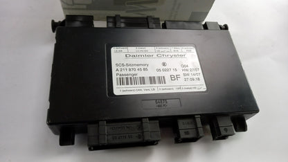 Original MERCEDES-BENZ X164 W203 W211 W251 Sitzsteuergerät vorne A2118704585