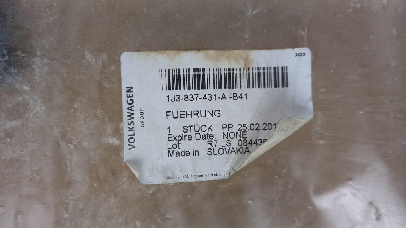 Original OE Volkswagen Fensterführungsschiene 1J3837431AB41