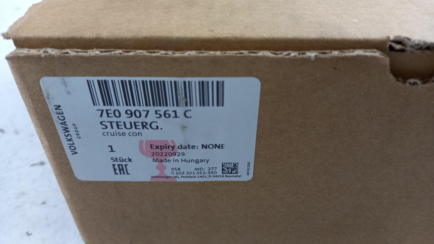 Original VW Transporter (2016-2019) Radarsensor Distronik 7E0907561C